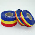 Wholesale stripe material Customized Design embroidered ribbon